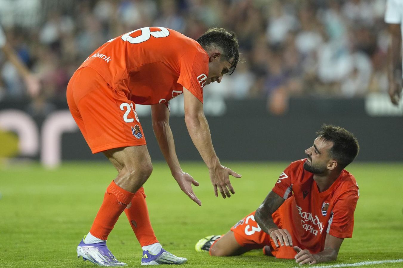El Valencia 1 - Real Sociedad 1, en imágenes