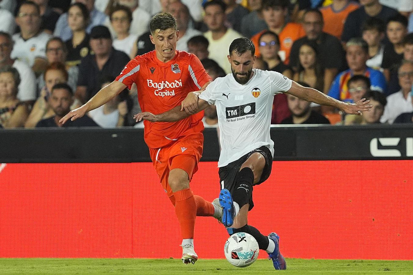 El Valencia 1 - Real Sociedad 1, en imágenes