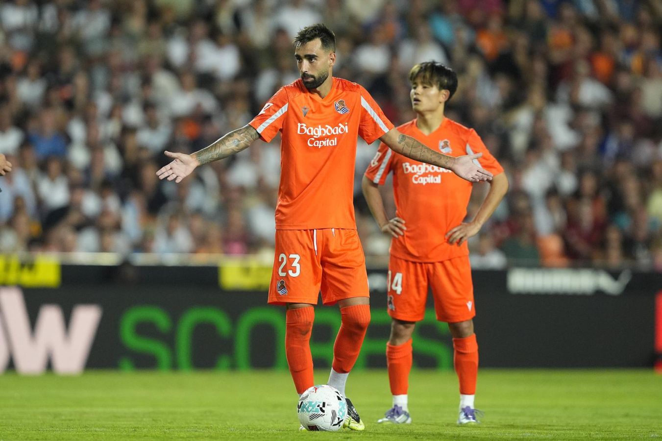 El Valencia 1 - Real Sociedad 1, en imágenes