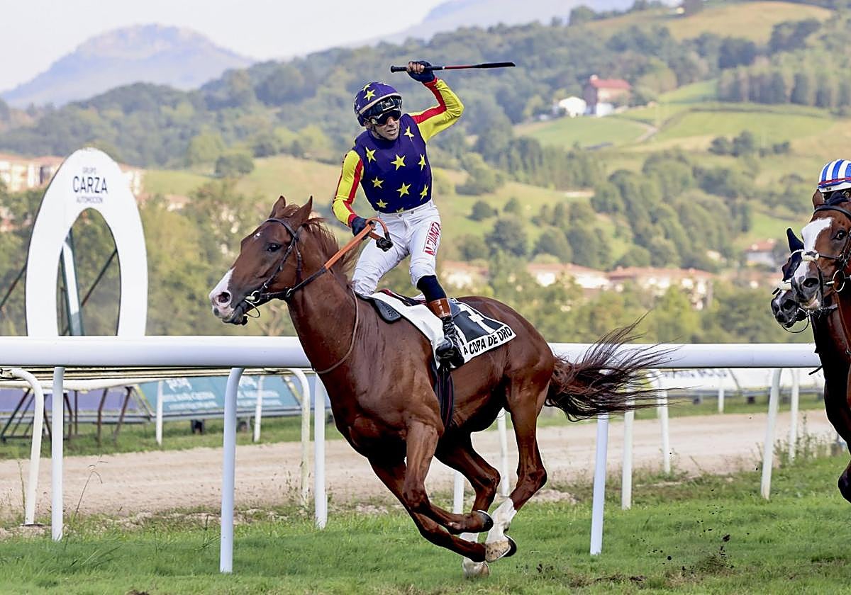 De punta a punta. 'Philippo' dominó a sus rivales en la Copa de Oro de principio a fin.