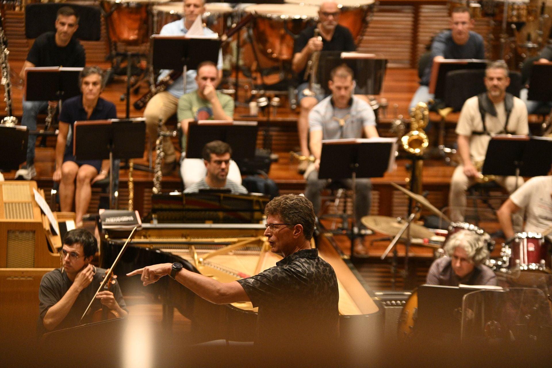 Un ensayo al más puro estilo Hollywood