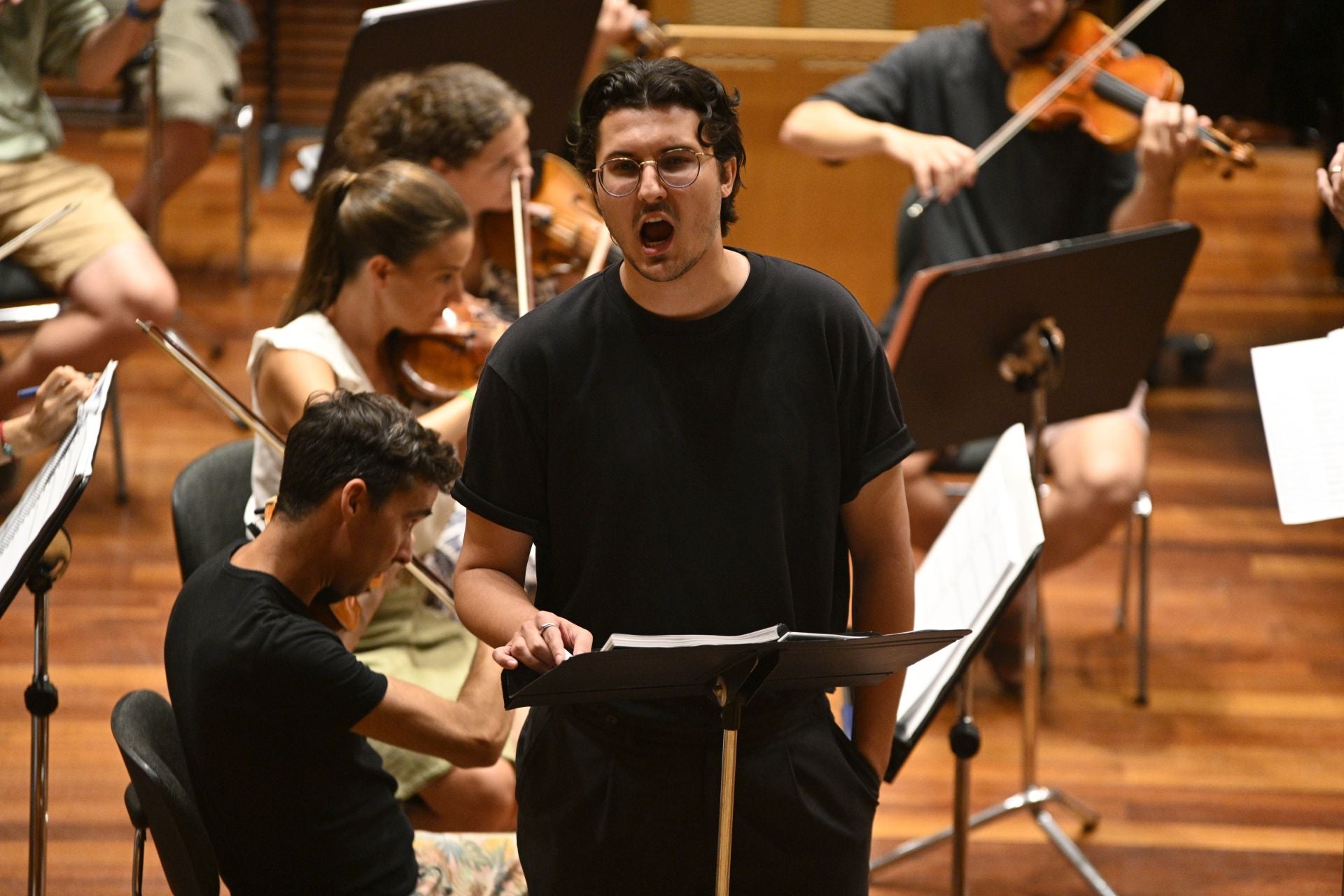 Un ensayo al más puro estilo Hollywood