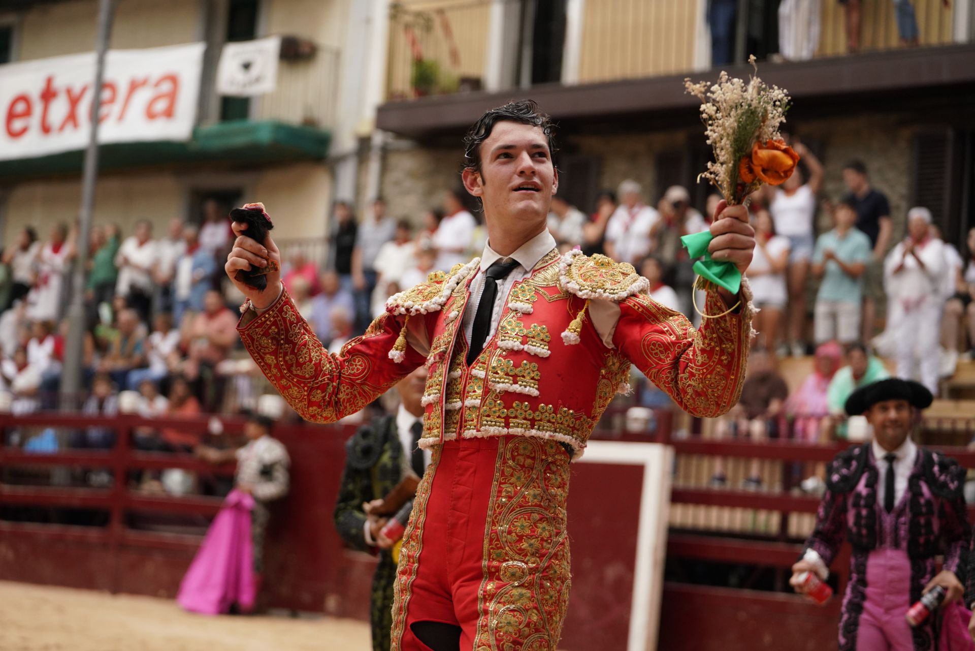 Novillada en el último día de San Roke