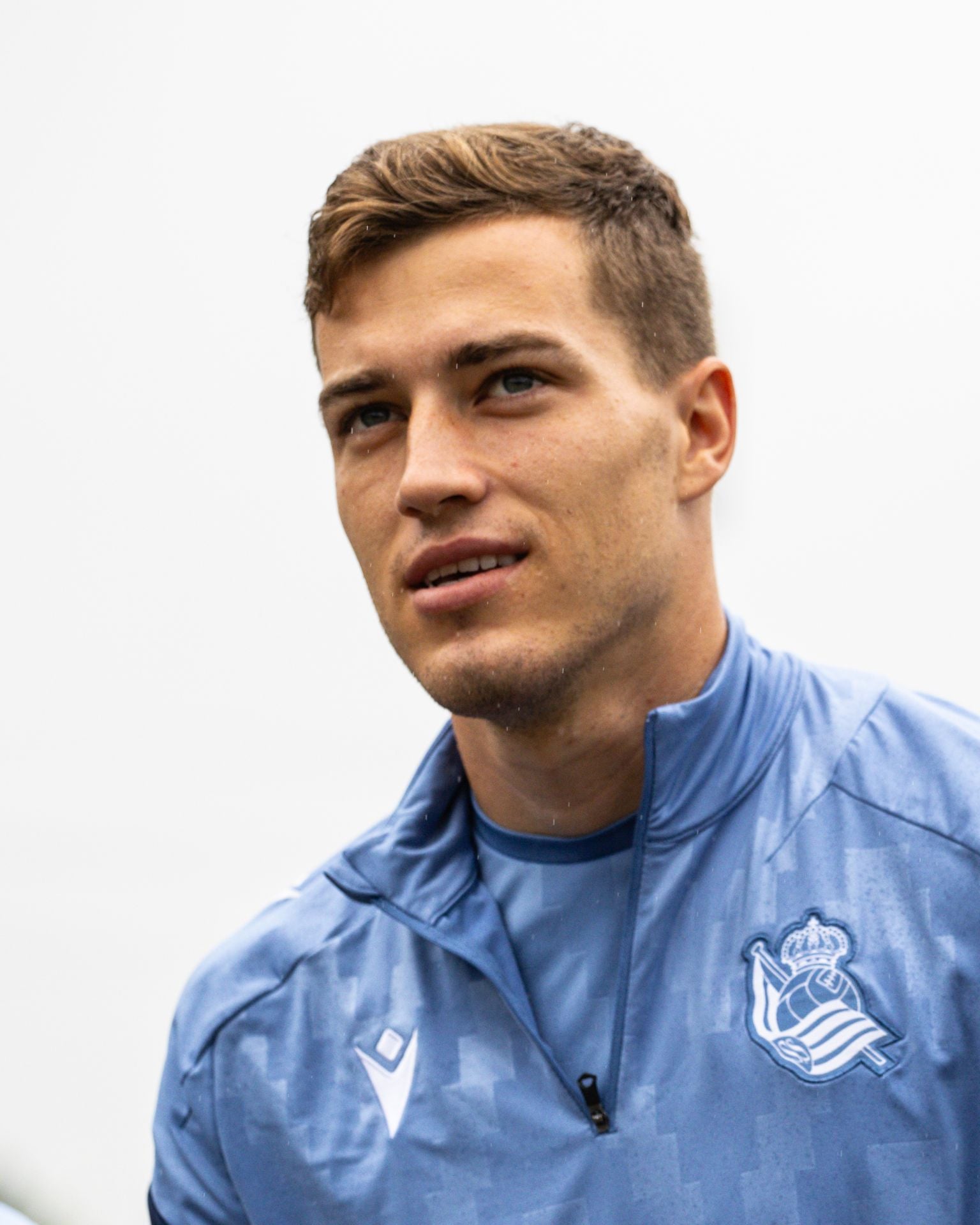 Esfuerzo bajo la lluvia en Zubieta