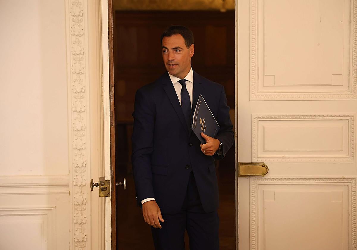 El lehendakari Imanol Pradales en el inicio del curso el año pasado en el Palacio Miramar.