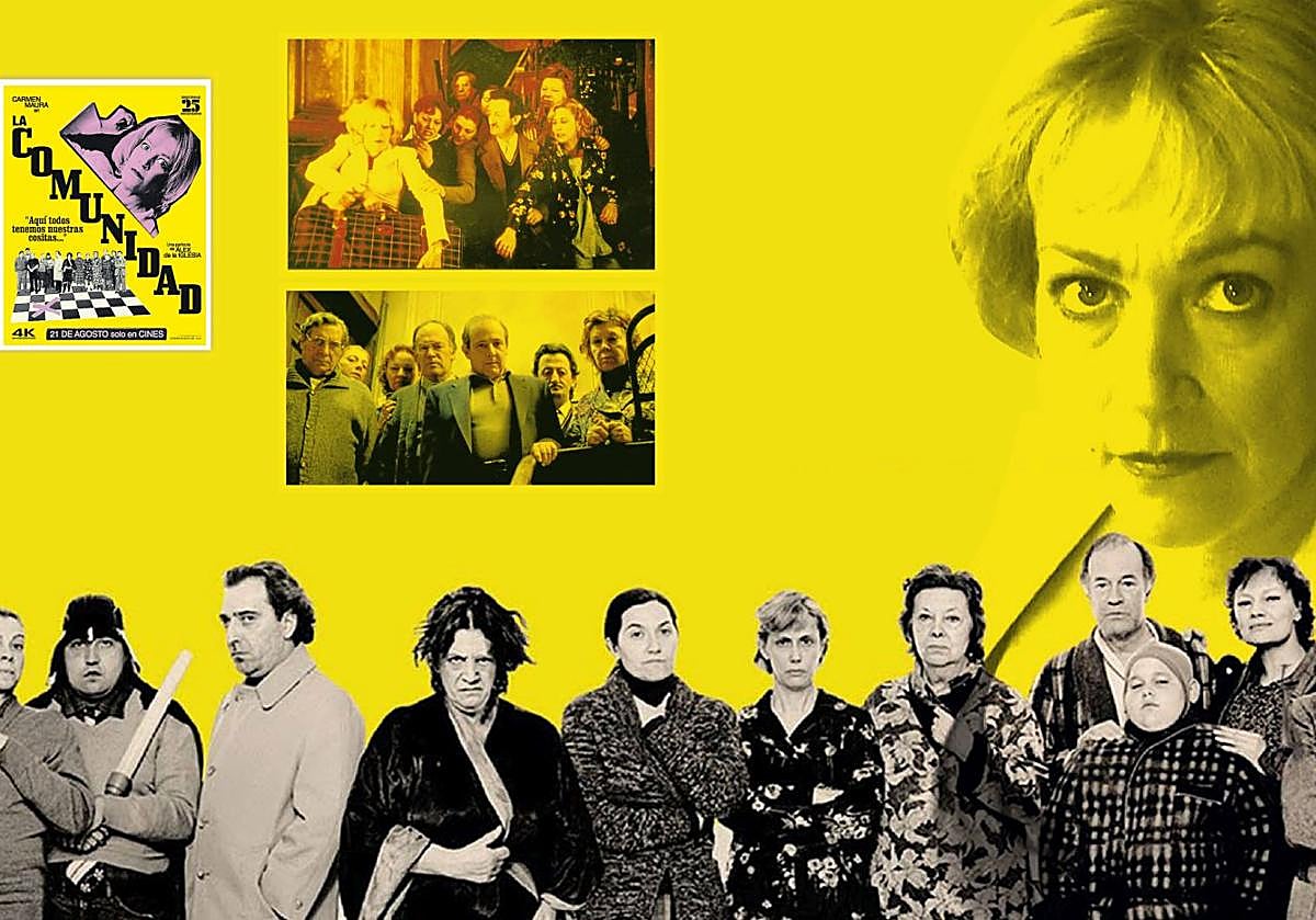 La película de Álex de la Iglesia que vuelve a los cines: «Es como si 'Aquí no hay quien viva' lo dirigiese Hitchcock»