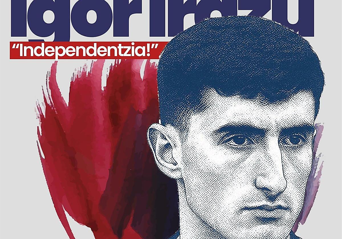 El cartel de presentación del fichaje de Igor Irazu por el Moscardó.