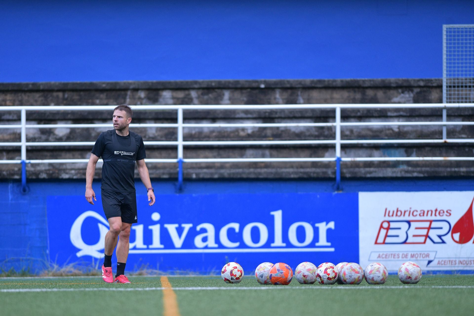 Illarramendi se entrena en el campo de San Miguel