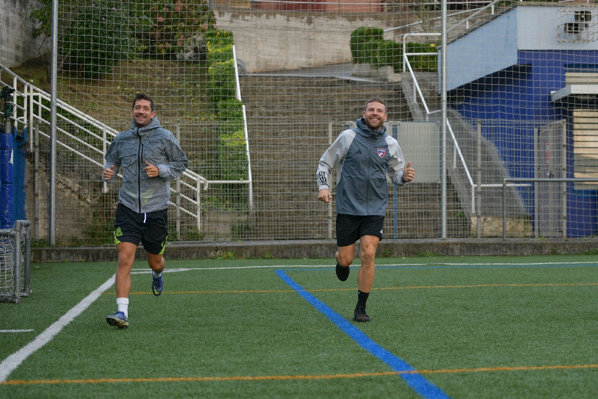 Illarramendi se entrena en el campo de San Miguel