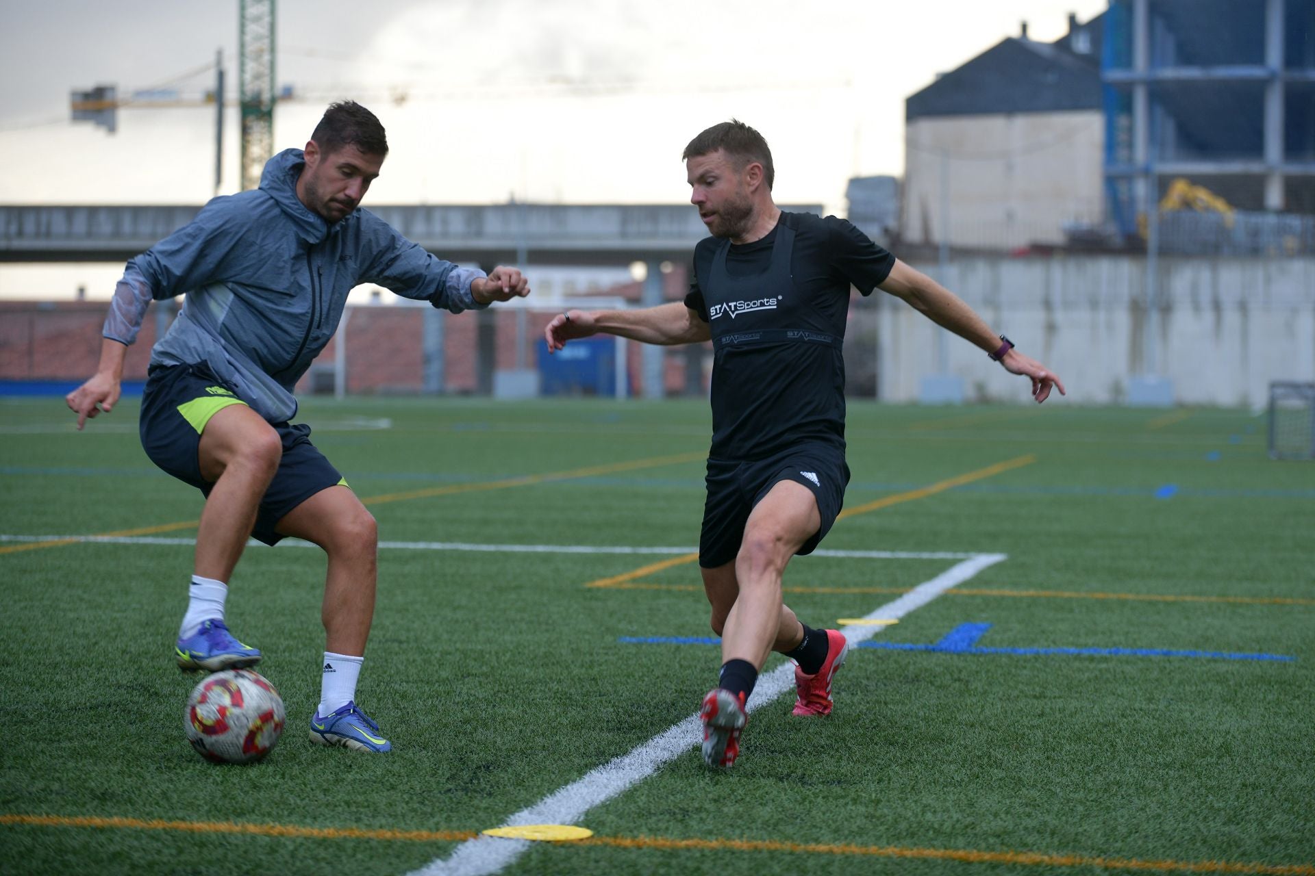 Illarramendi se entrena en el campo de San Miguel