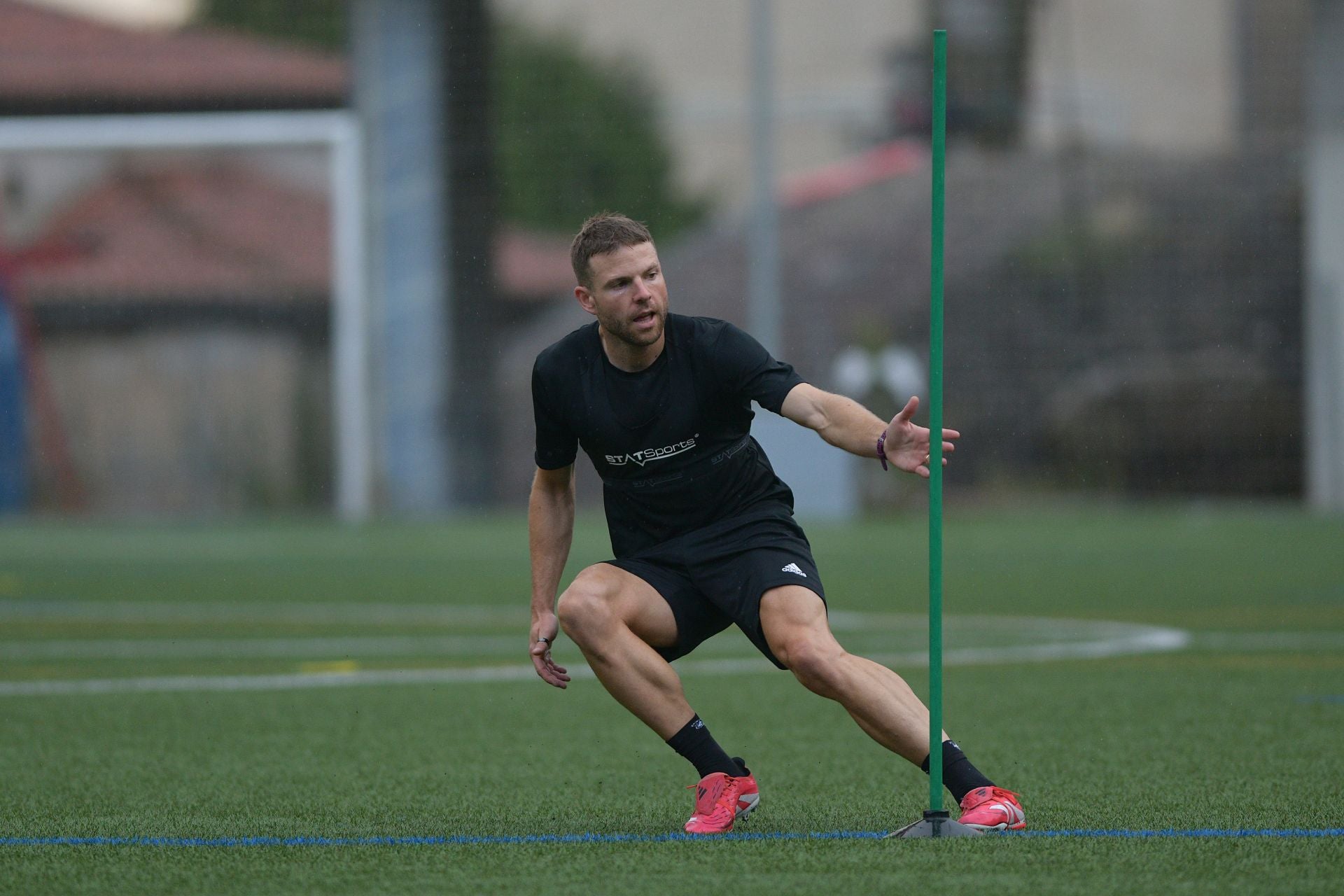 Illarramendi se entrena en el campo de San Miguel