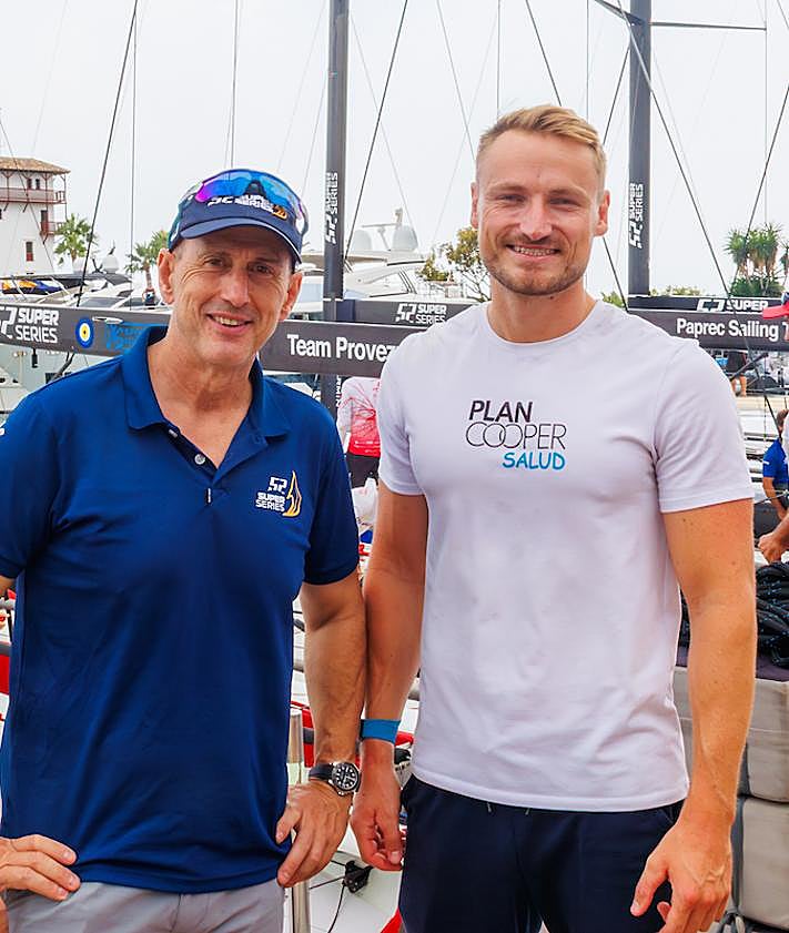 Imagen secundaria 2 - Sled brilló y Alegre consolidó su liderato en Puerto Portals 52 SUPER SERIES Sailing Week