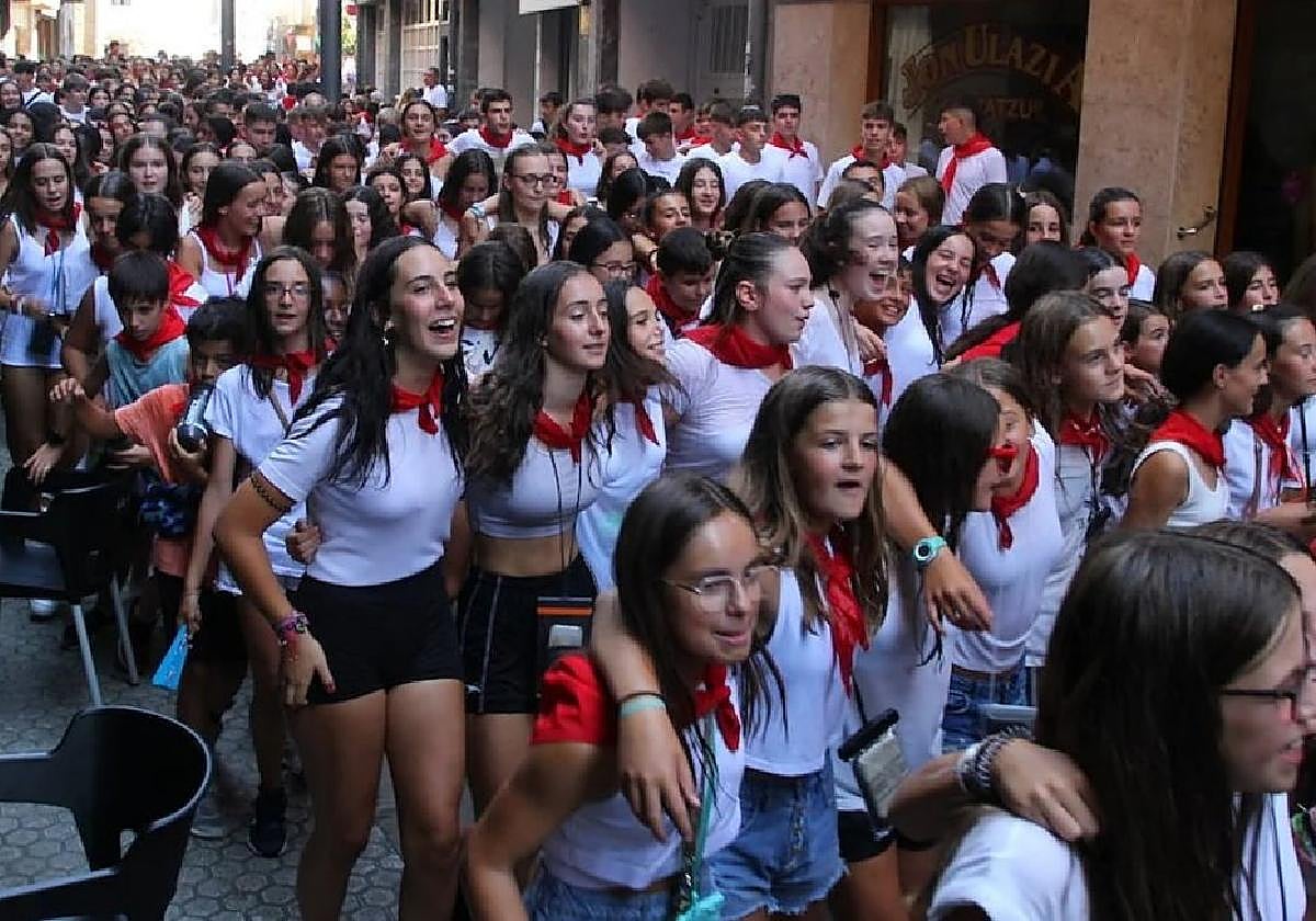 Las calles de Elgoibar volverán a llenarse de ambiente en los San Bartolos de 2025.