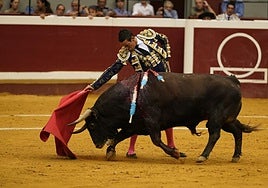 José María Manzanares el pasado sábado, en Illunbe.