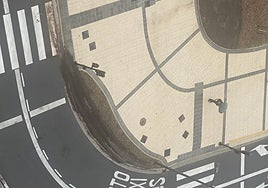 Imagen de la plaza Aita Donostia.