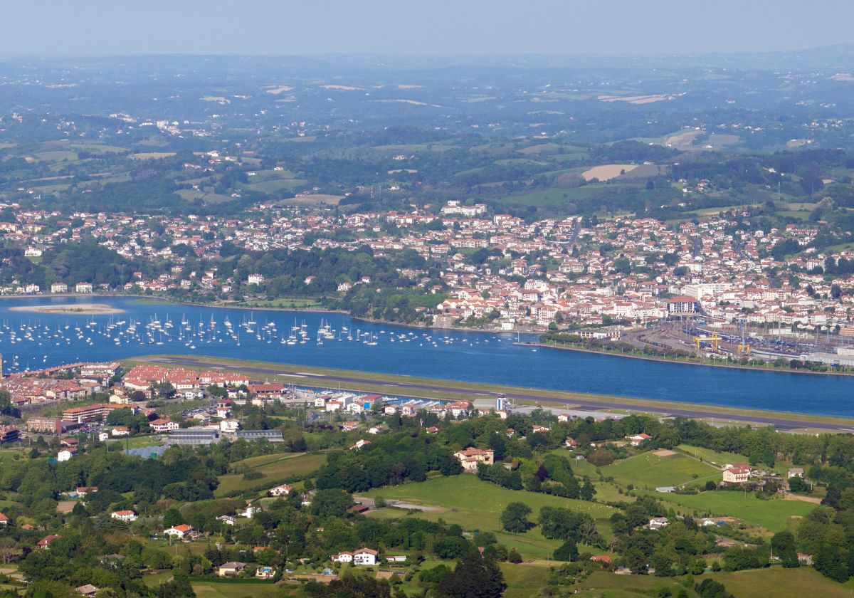 Vista actual del aeropuerto