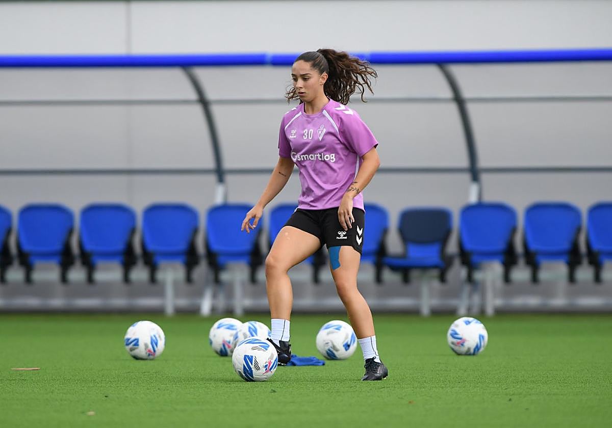 El Eibar entrenando esta semana para preparar la final de mañana ante la Real Sociedad.