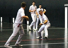 Dinastia Etxabe txapelketako finalerdietako une bat.