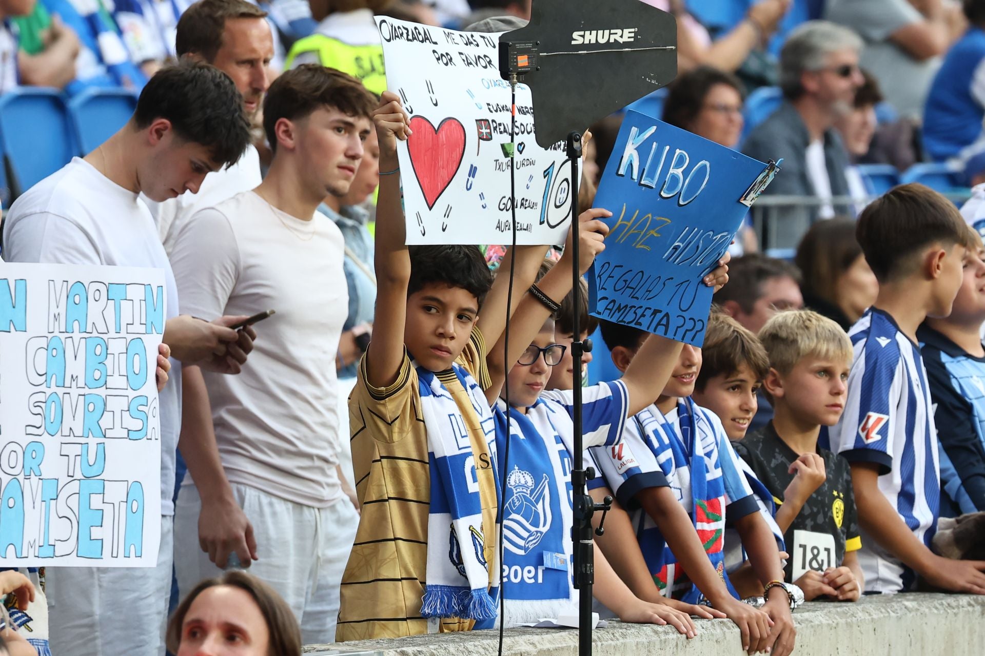 ¿Has estado en Anoeta? ¡Búscate en la grada!