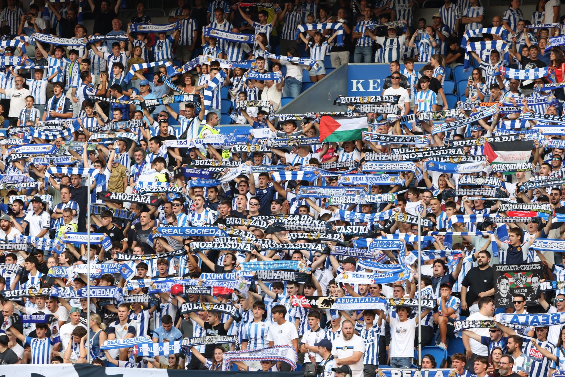 ¿Has estado en Anoeta? ¡Búscate en la grada!