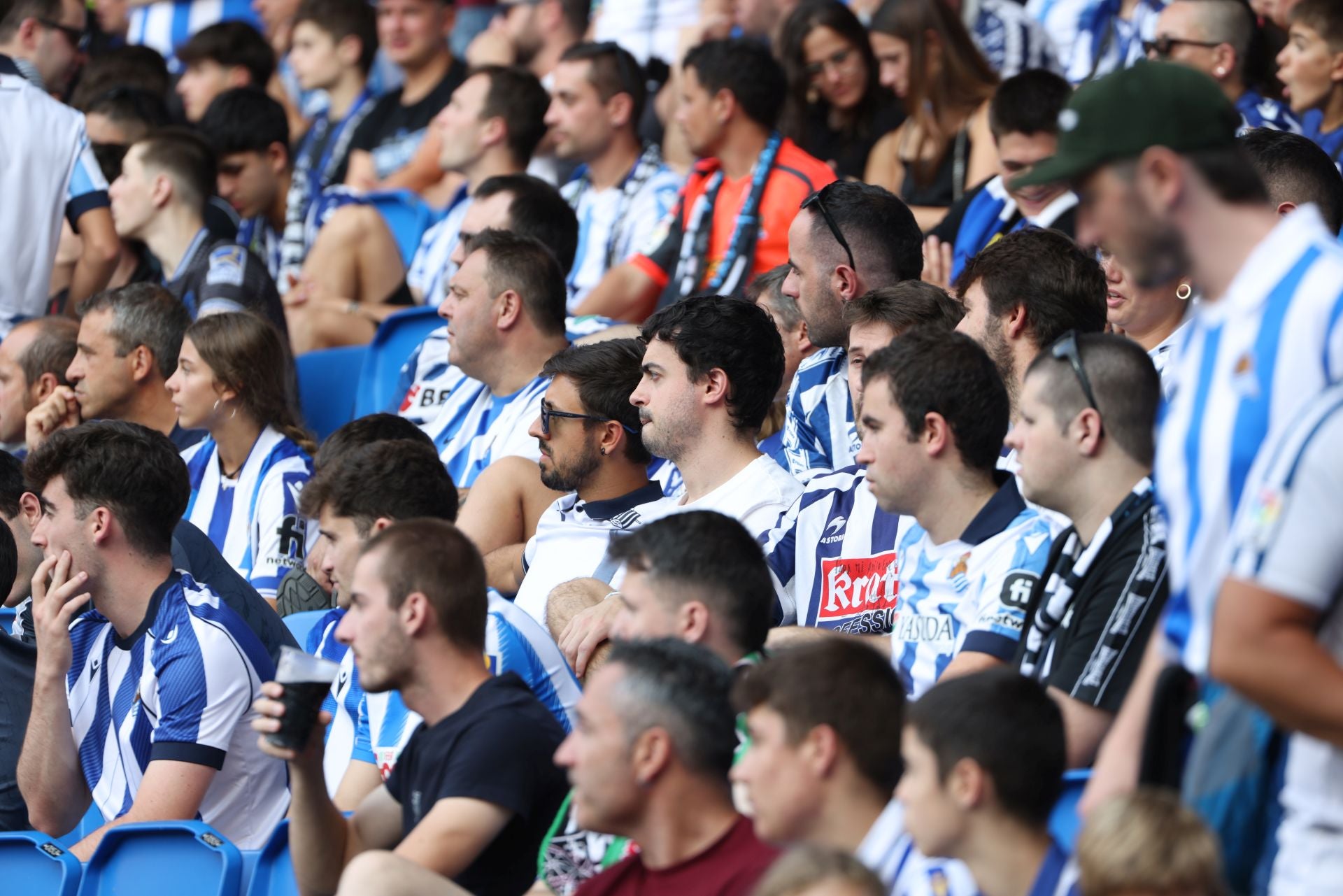 ¿Has estado en Anoeta? ¡Búscate en la grada!