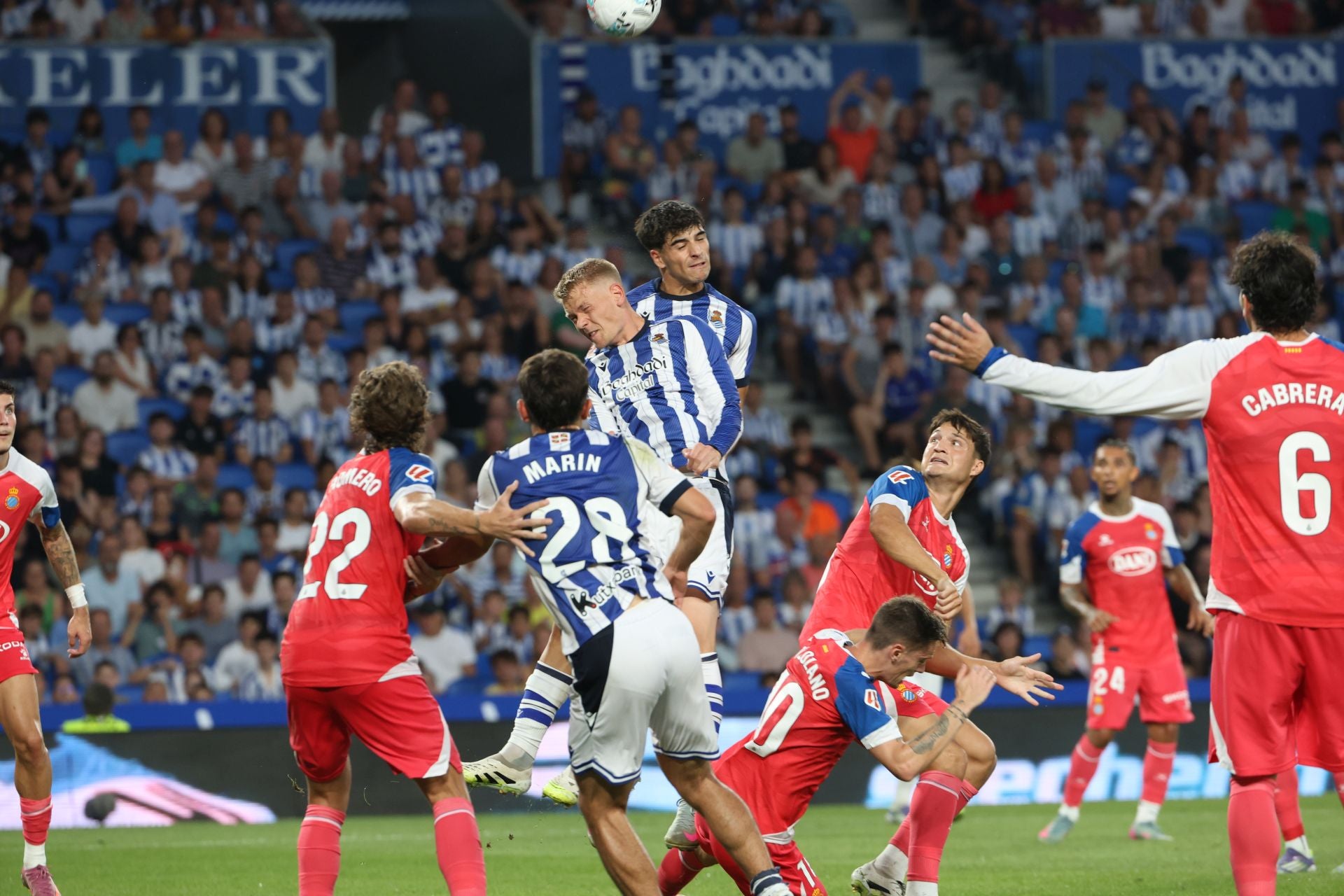 Las mejores imágenes del Real Sociedad - Espanyol
