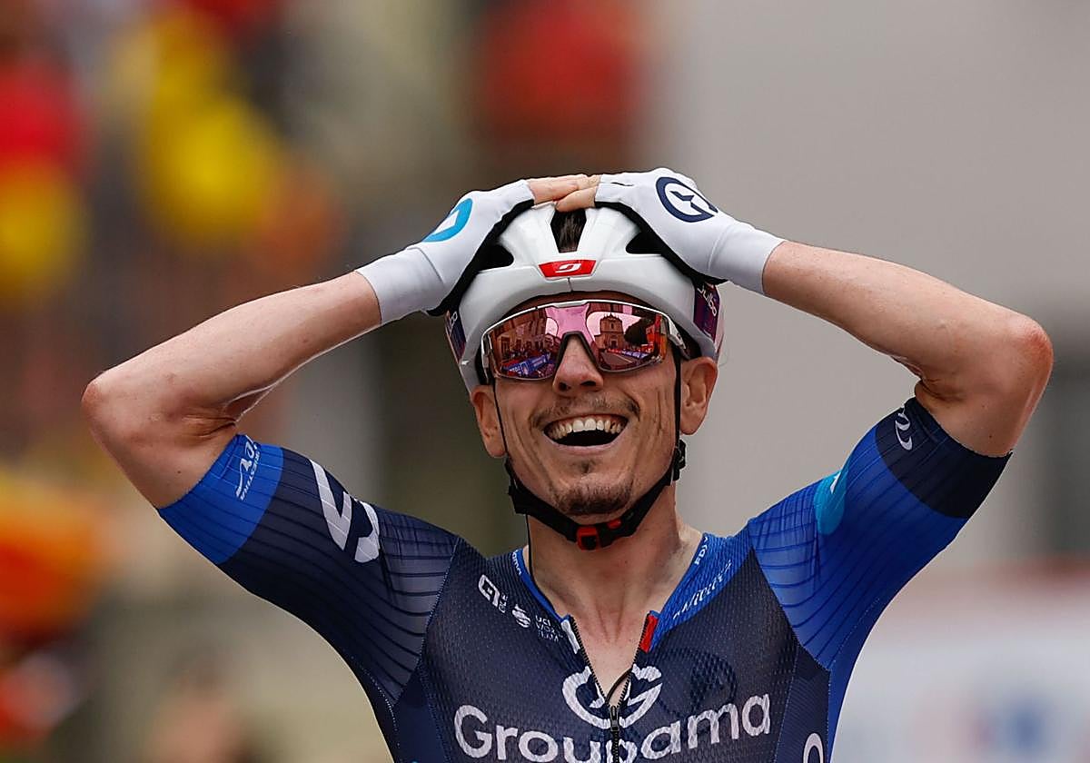 Gaudu no se creía la victoria.