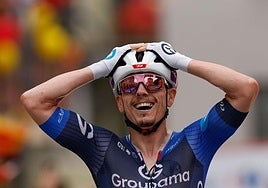 Gaudu no se creía la victoria.