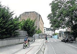 Las obras se acometerán en el entorno de la Calzada Vieja de Ategorrieta 28.