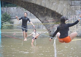 Este jueves comienza una nueva edición del festival River Line, donde los equilibrios sobre el río estarán garantizados.
