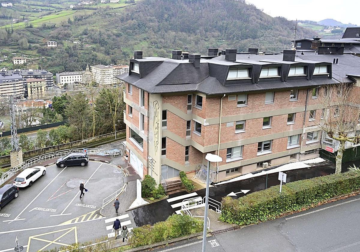 Imagen externa parcial de la clínica Asuncion-Asuncion klinika de Tolosa.