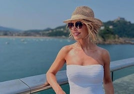 Las vacaciones de Emma García en San Sebastián: «Apurando y desconectando en casa»