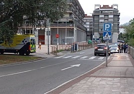 Atropellado un peatón en un paso cebra en Arrasate
