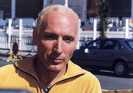 Poncela, en el hotel María Cristina, en 1997 cuando se presentó 'Martin Hache'.