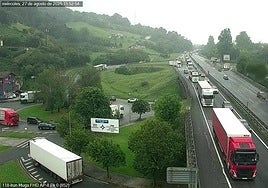 Las retenciones han comenzado a las 16.30 de este miércoles por la tarde.