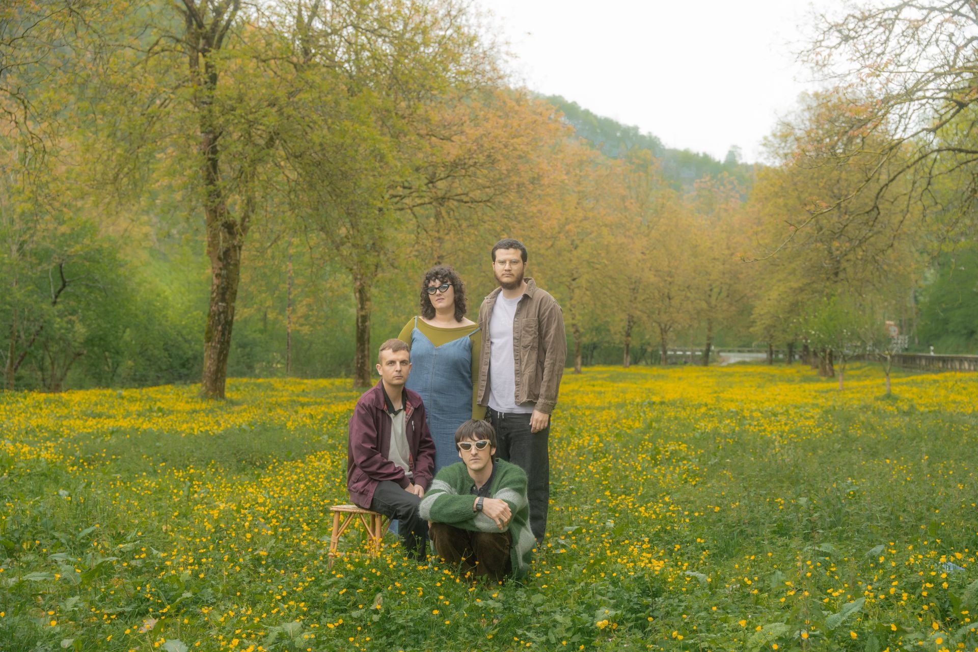 Andrea Pozo, Josué Martínez, Julen Hidalgo y Josemari Unanue llevarán su música mañana a la sala Dabadaba.