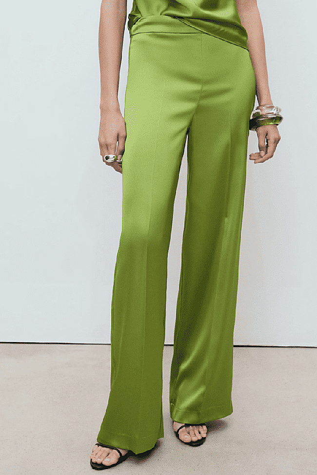 Pantalón satén verano