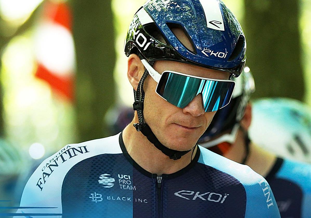 Chris Froome, en una reciente imagen en competición.