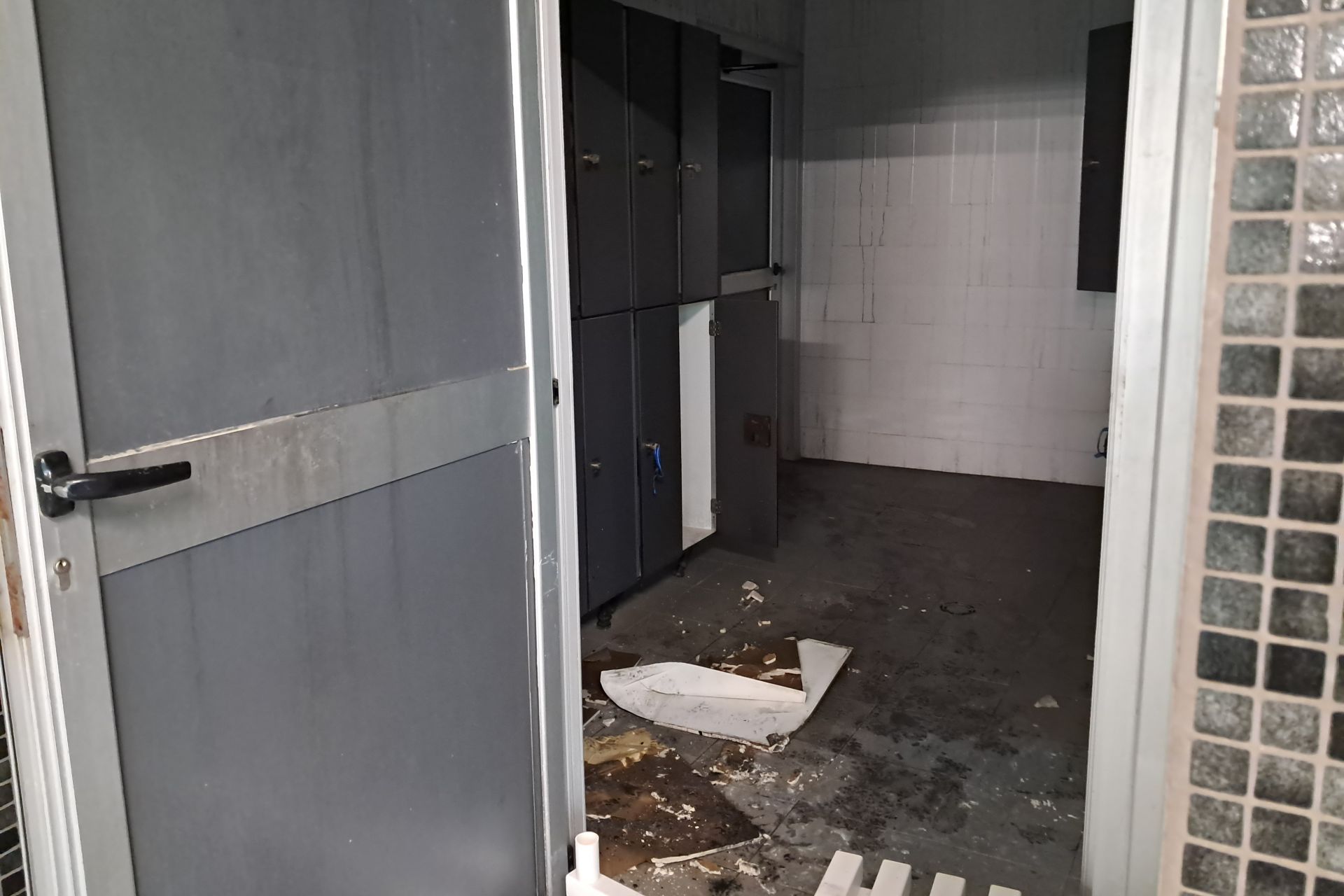 Cerrado el polideportivo de Usurbil por un incendio