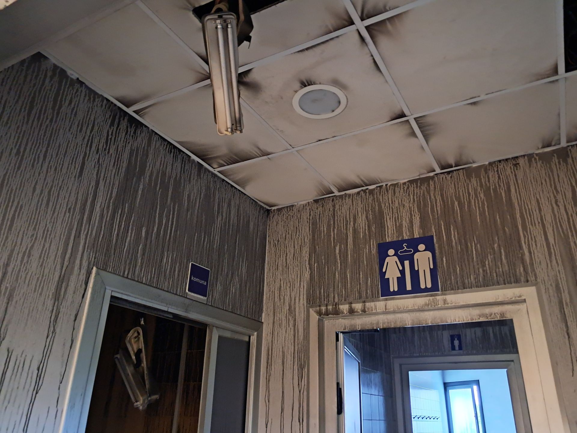 Cerrado el polideportivo de Usurbil por un incendio