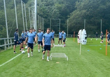 Los cinco descartes ya no entrenan en Zubieta