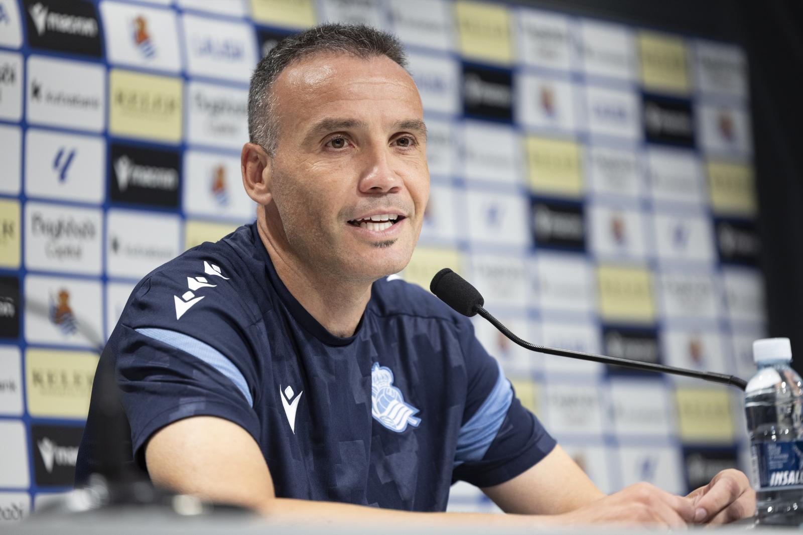 Sergio, nuevo entrenador de la Real Sociedad