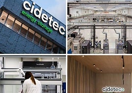 Imágenes del nuevo edificio de Cidetec en Eskuzaitzeta.