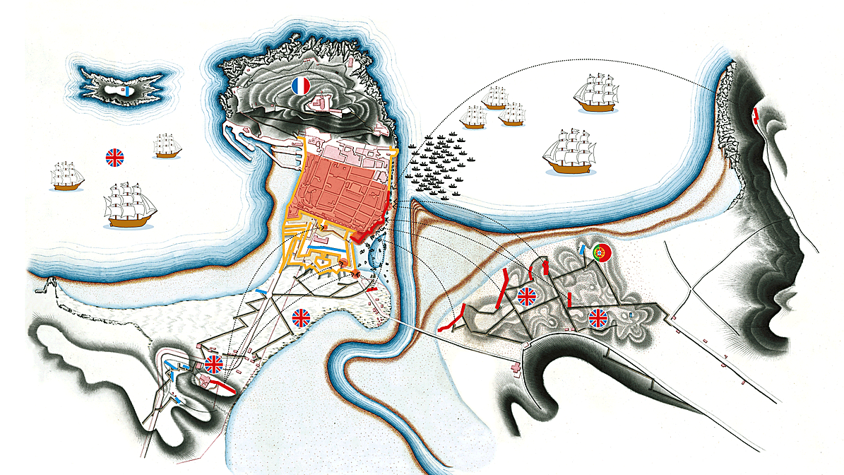 Dos meses de asedio antes del incendio y el saqueo