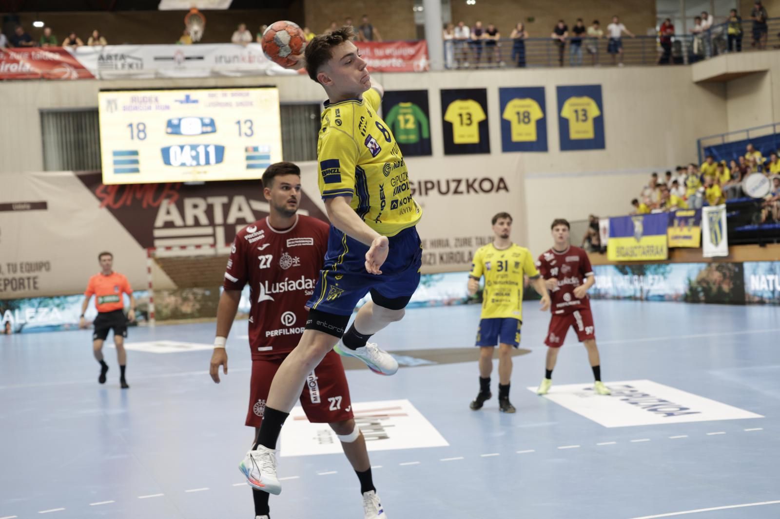 El Bidasoa-Irun - Braga, en imágenes