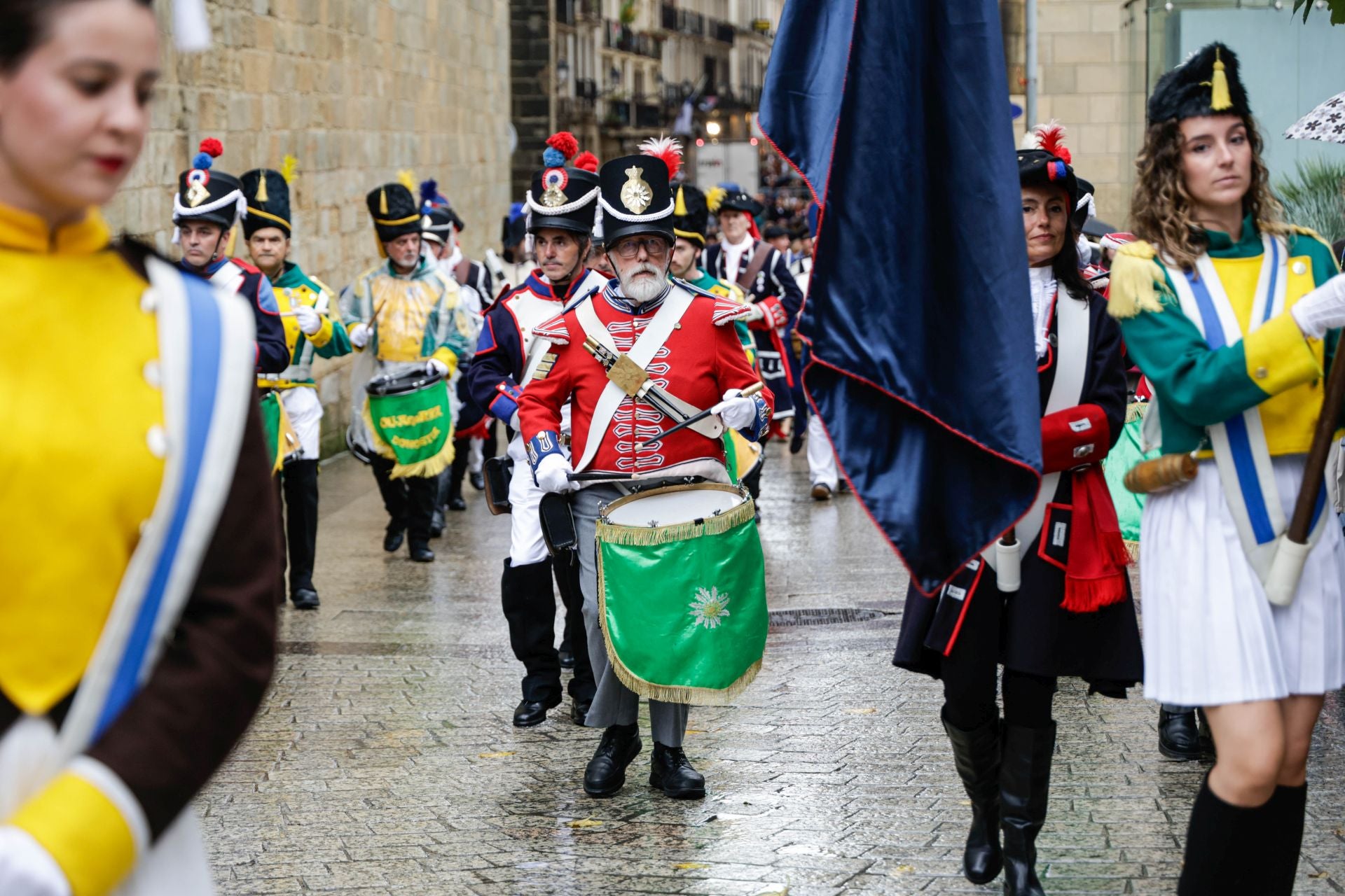 Batalla y apagón en Donostia
