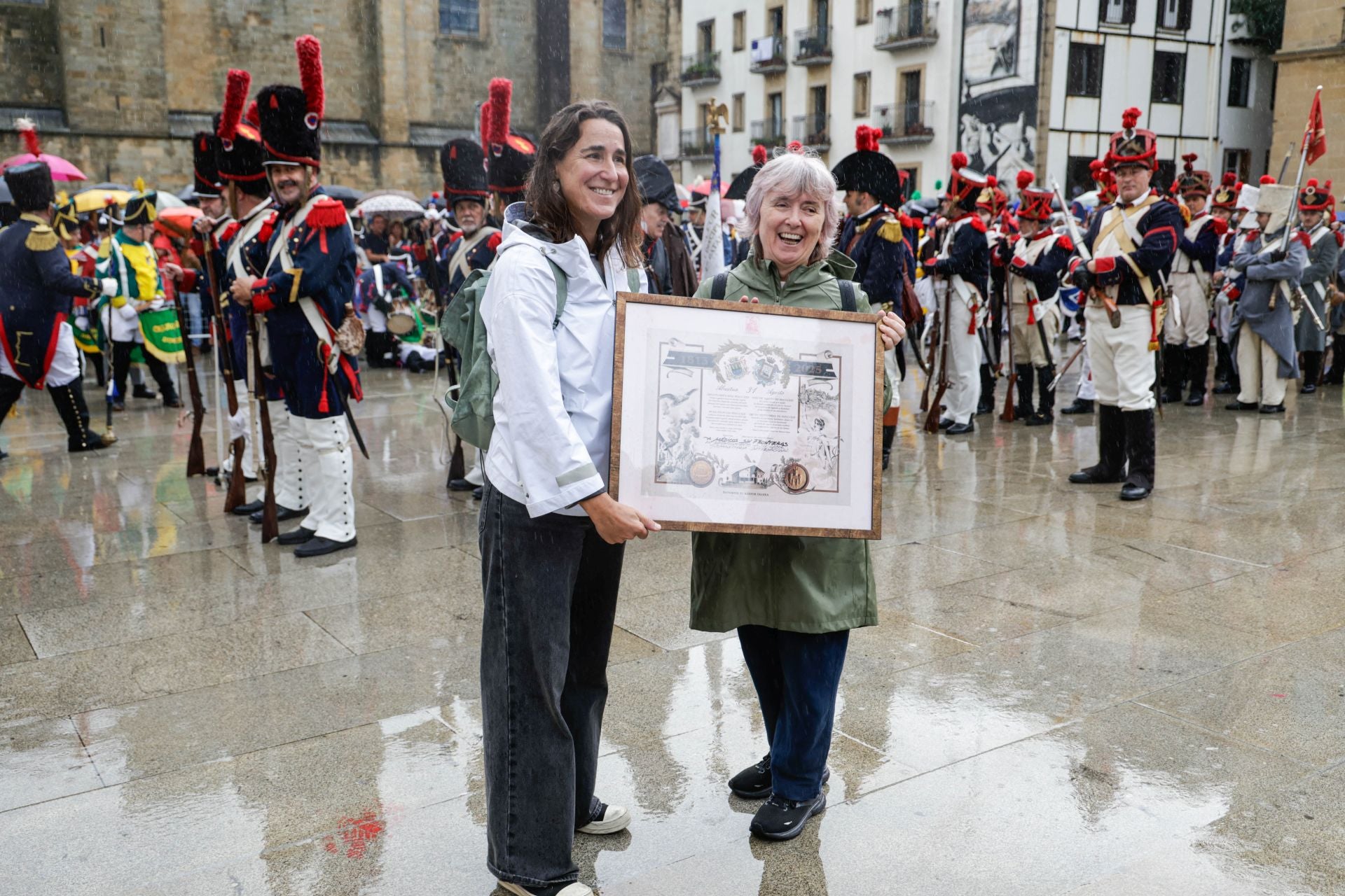 Batalla y apagón en Donostia