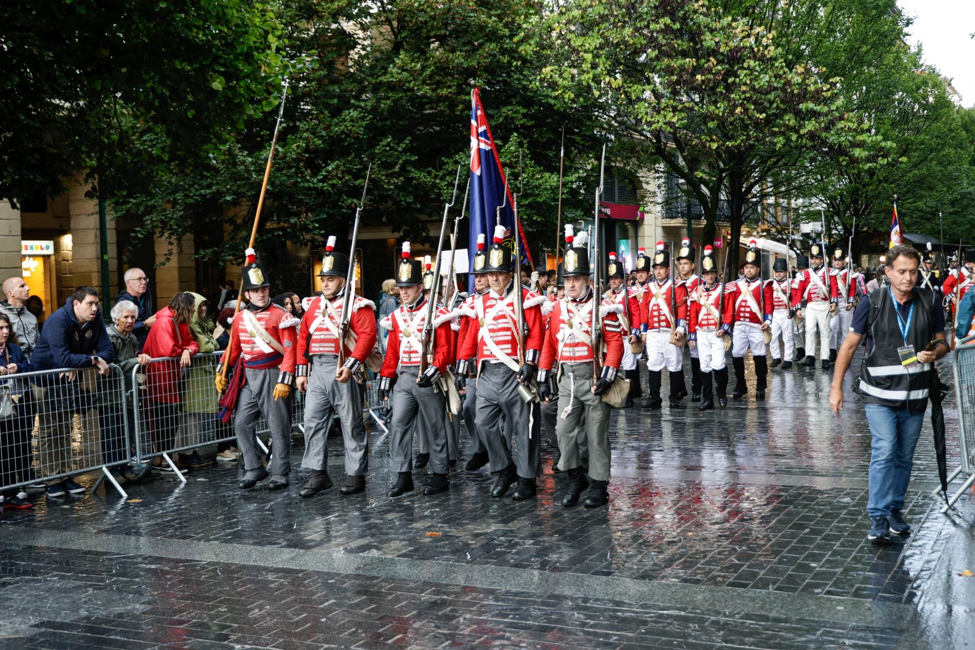 Batalla y apagón en Donostia