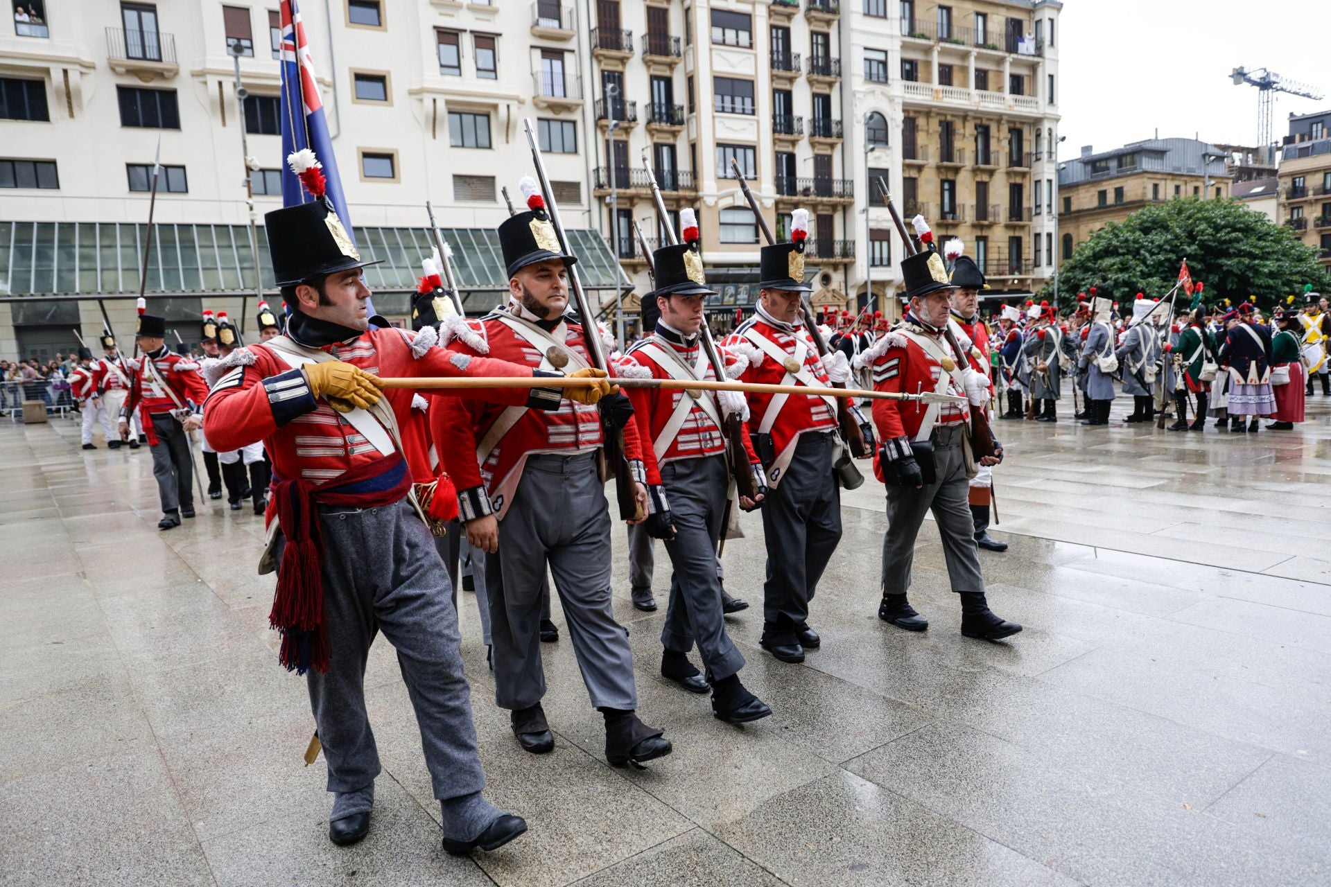 Batalla y apagón en Donostia