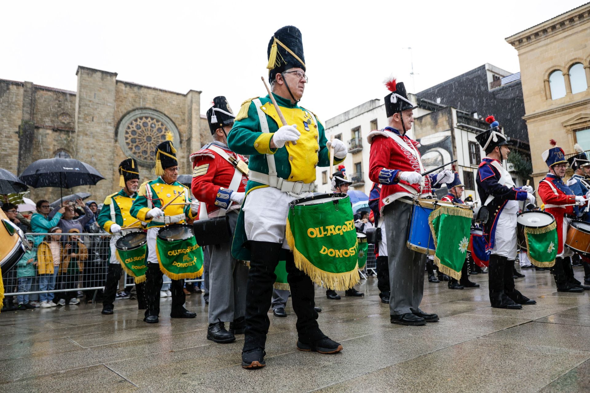 Batalla y apagón en Donostia